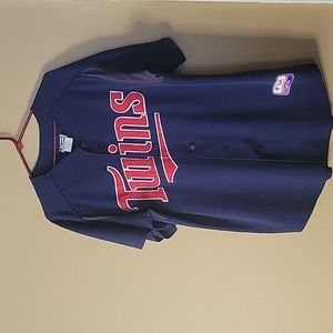 Majestic MLB authentic collection Minnesota Twins Jersey. Size Large